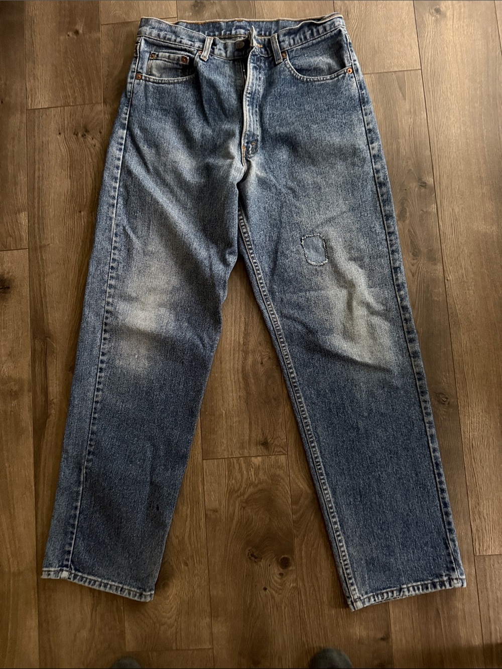 Levi's Faded Blue Relaxed Fit Men's Jeans